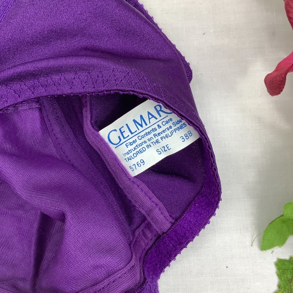 NWT vintage 90s unlined nylon lace bra - Picture 4 of 6